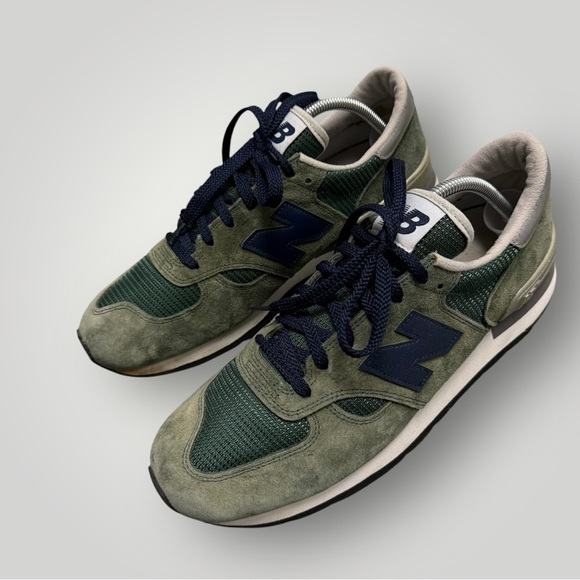 New Balance 990 Made in USA Green Sz 10.5 - Picture 2 of 13